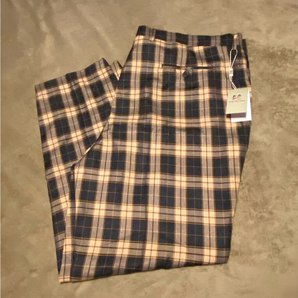 KENT & PARK Blue/Rust Men’s Trouser (NWT)